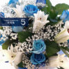 Blue Roses & Lily Arrangement 藍玫瑰&百合瓶花 - Image 3