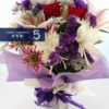 Mixed Floral Arrangement with Roses 玫瑰白合混搭瓶花 - Image 2
