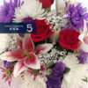 Mixed Floral Arrangement with Roses 玫瑰白合混搭瓶花 - Image 3