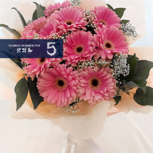 Bouquet of Pink Daisies 粉色非洲菊花束
