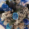 One Side Premium Blue Roses Bouquet 單邊豪華版藍玫瑰花束 - Image 3