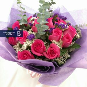 Premium Hot Pink Roses Bouquet 豪華版深粉紅玫瑰花束