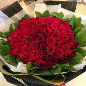99 Red Roses Bouquet  99朵紅玫瑰花束