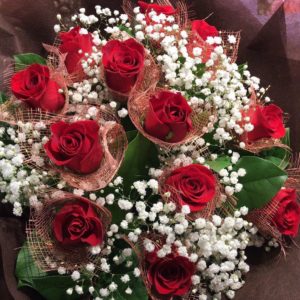 Fancy Wrapping Red Roses Bouquet 夢幻包裝紅玫瑰花束